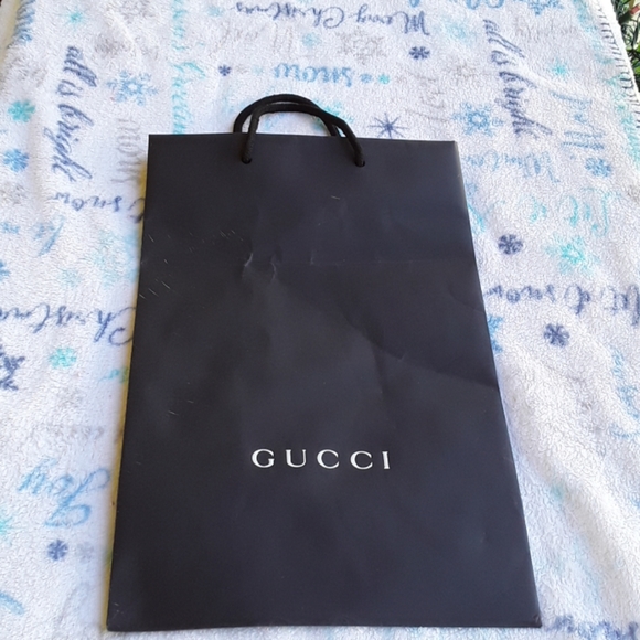 Gucci Accessories Gucci Paper Bag Poshmark